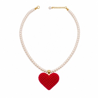 Naszyjnik PEARL HEART x BARDZO