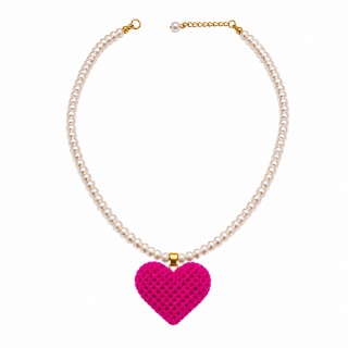 Naszyjnik PEARL HEART x BARDZO