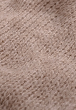 Alpaka sweter Mia - beżowy