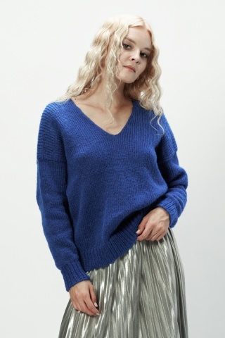Alpaka sweter Mia - chaber