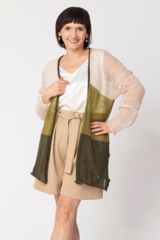 Lekki sweter w pasy