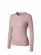 Longsleeve Z Piktogramem Jasny Różowy